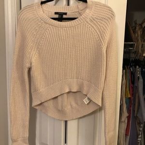 Cropped sweater
